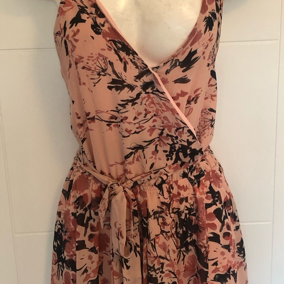 Aqua capsule fit & flare wrap dress floral - Picture 2 of 5